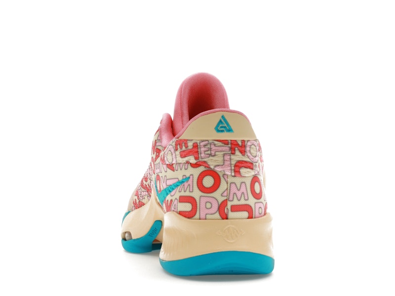 Nike Zoom Freak 4 Letter Bros Vanilla Lightning