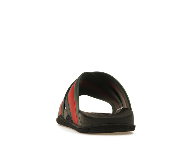 Gucci Web Slide Black Rubber (Women's)