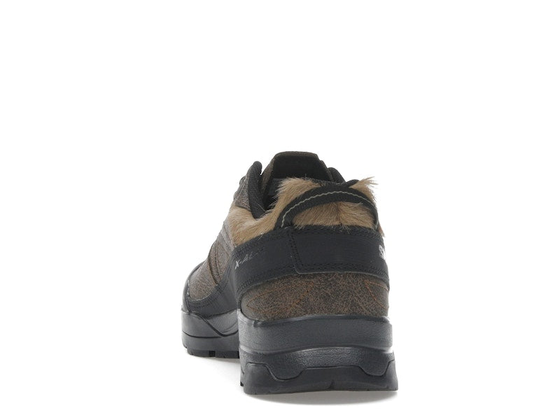 Salomon X-ALP Low Distressed Leather Dark Earth Black