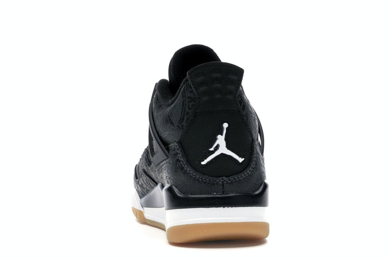 Jordan 4 Retro Laser Black Gum (GS)