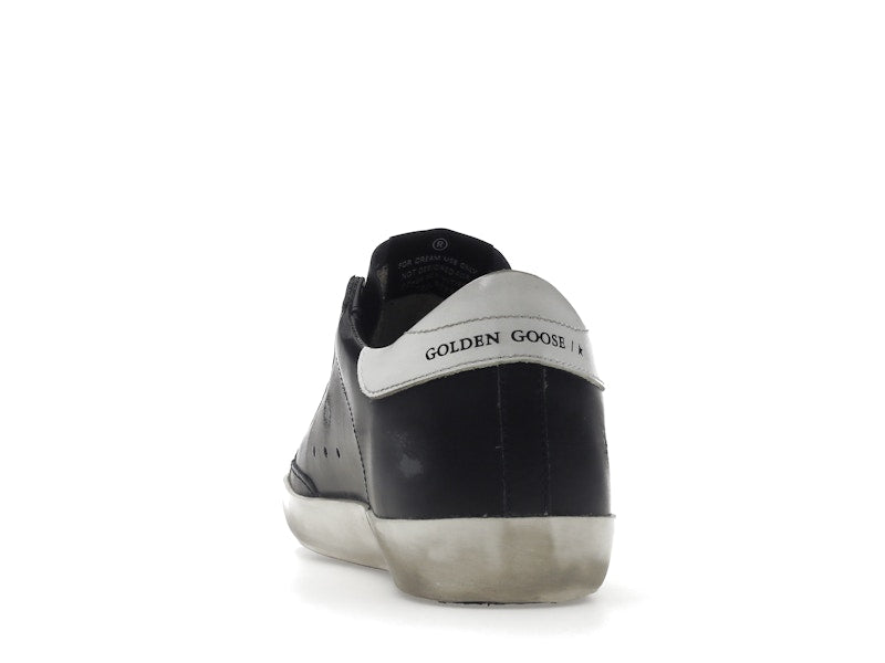 Golden Goose Super-Star Black White Leather (Women's)