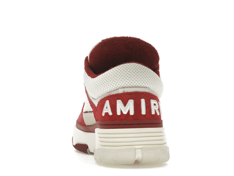 AMIRI MA-1 Deep Red Quad Monogram Print