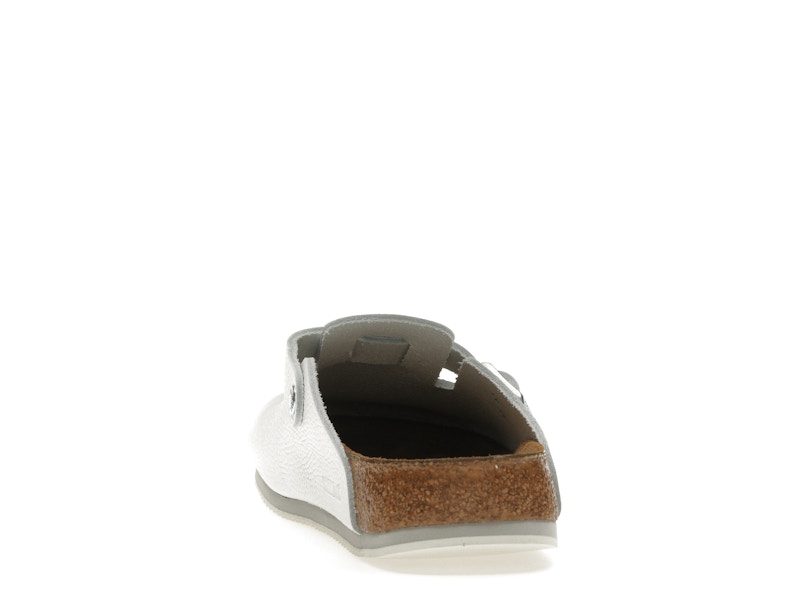 Birkenstock Boston Super Grip Leather White