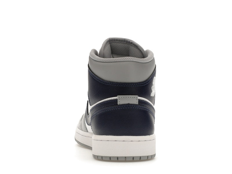 Jordan 1 Mid Wolf Grey Midnight Navy