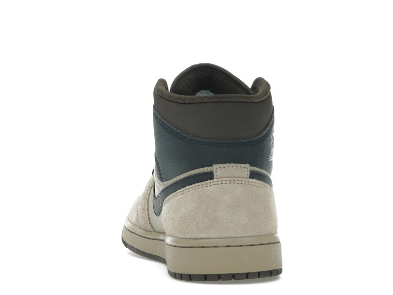 Jordan 1 Mid Khaki Baroque Brown
