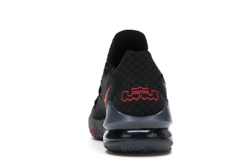 Nike LeBron 17 Low Black Red Dark Grey