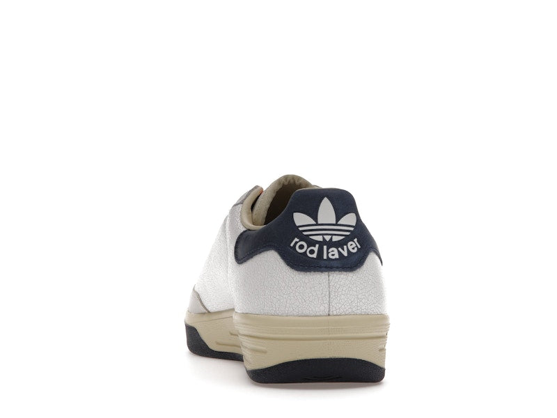 adidas Rod Laver Cracked White Navy