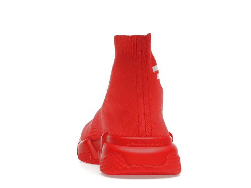 Balenciaga Speed Soccer Runner Intense Red White