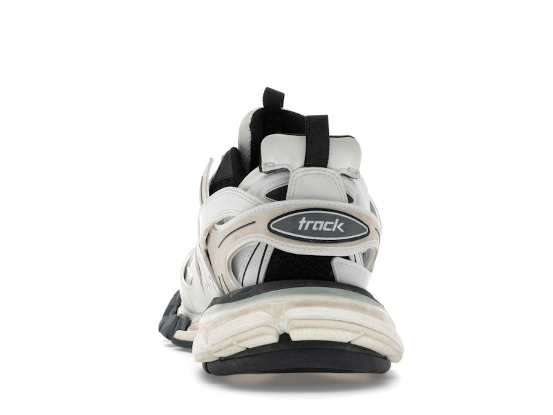 Balenciaga Track Worn Out In White Black