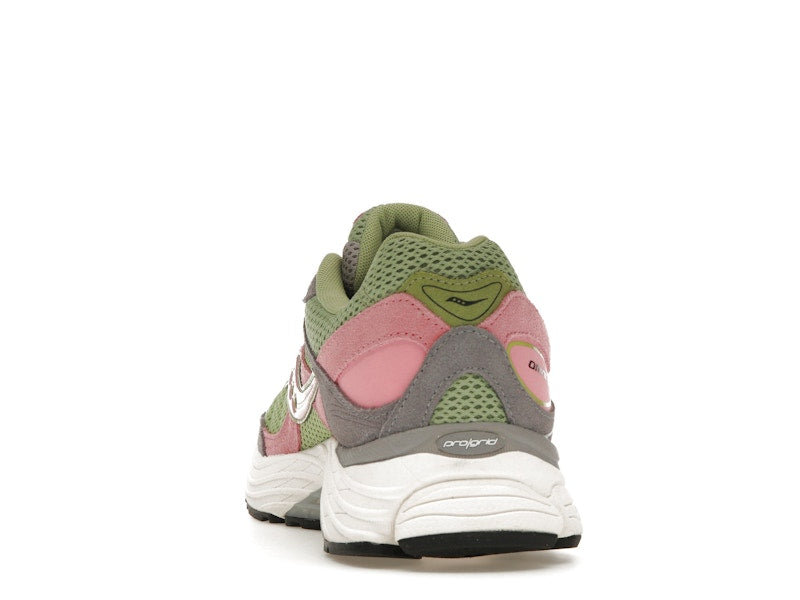 Saucony ProGrid Omni 9 Premium Grey Green Pink