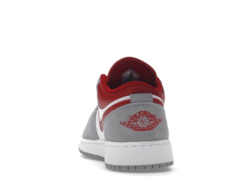 Jordan 1 Low SE Smoke Grey Gym Red (GS)