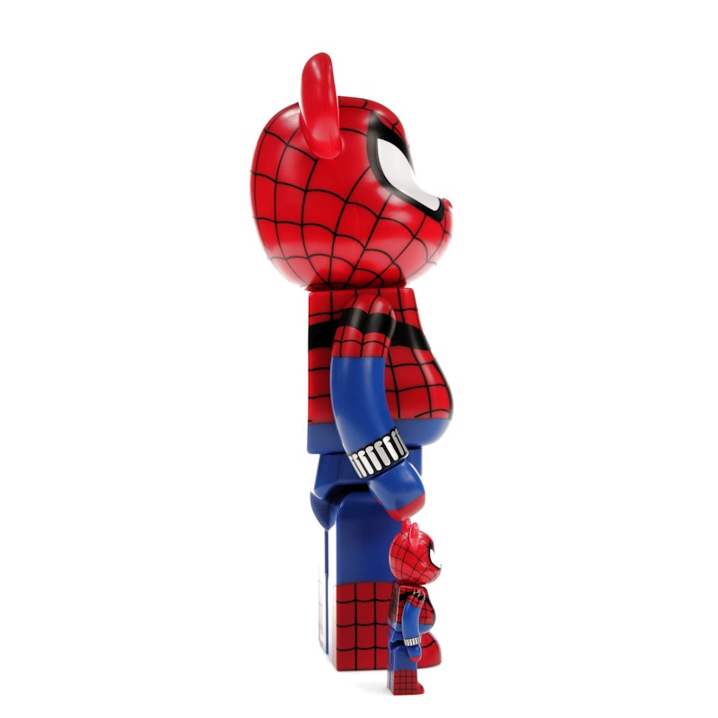 Bearbrick x Marvel Spider-Man (Ben Reilly) 100% & 400% Set