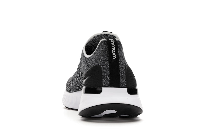 Nike React Phantom Run Flyknit 2 Black White Blend