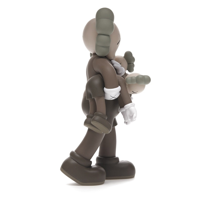 KAWS Clean Slate Vinyl Figure Brown