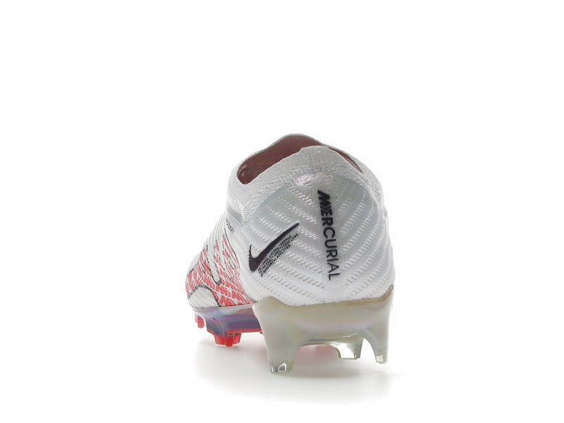Nike Zoom Mercurial Vapor 15 Elite FG White Bright Crimson