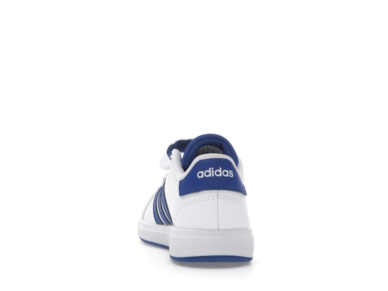 adidas Grand Court 2.0 Cloud White Royal Blue Core Black (PS)