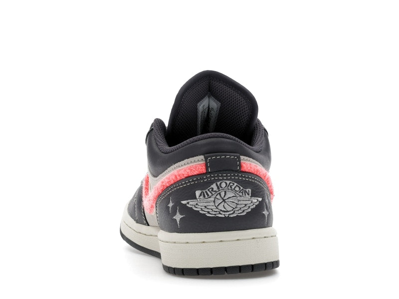 Jordan 1 Low Light Graphite Hot Punch (Women's)