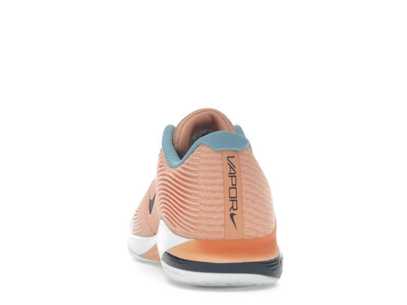 Nike Court Vapor 12 Clay Apricot Agate White Denim Turquoise Obsidian