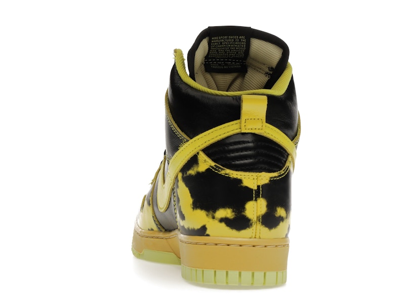 Nike Dunk High 1985 SP Yellow Acid Wash