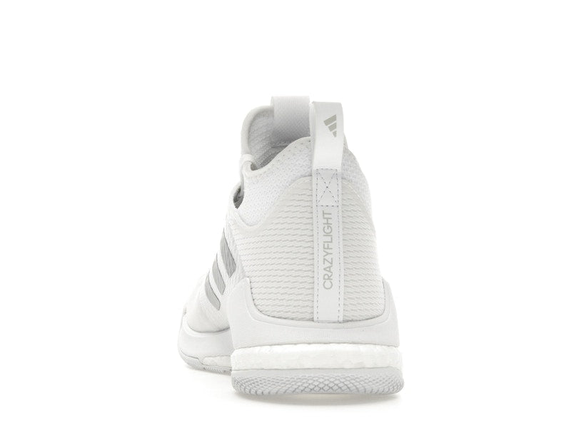 adidas Crazyflight Mid Cloud White Silver Metallic Grey (Women's)