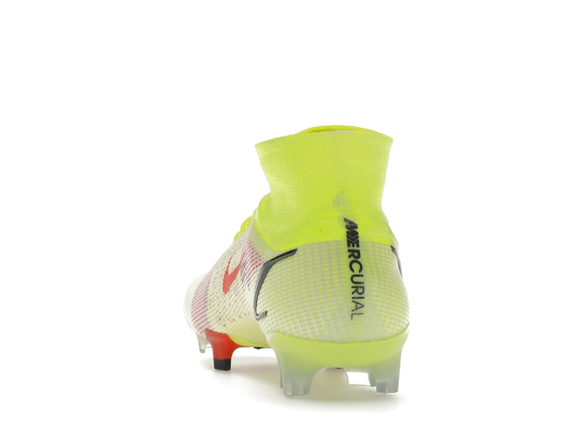 Nike Mercurial Superfly 8 Elite FG Volt Black Bright Crimson