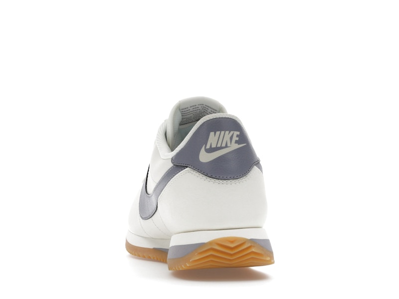 Nike Cortez Leather Sail Gum Yellow Cement Grey