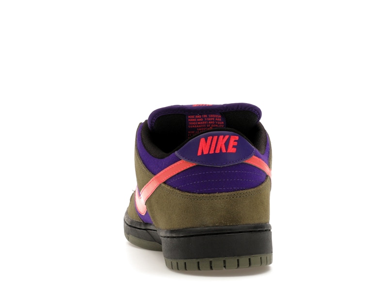 Nike SB Dunk Low Olive Atomic Red