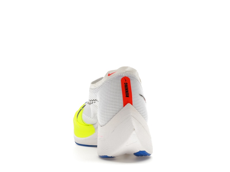 Nike ZoomX Vaporfly Next% 2 White Volt Racer Blue