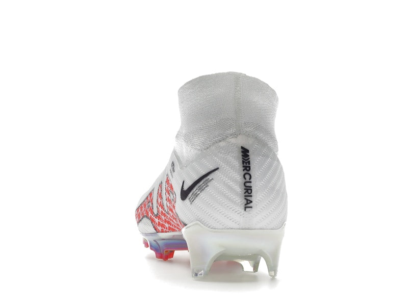 Nike Zoom Mercurial Superfly 9 Elite FG White Bright Crimson