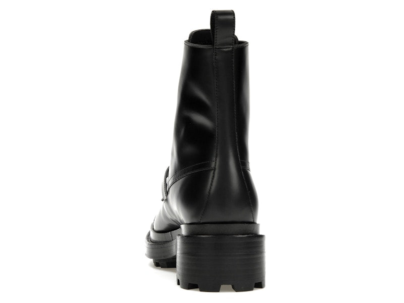 Hermes Funk Ankle Boot Noir Calfskin Leather