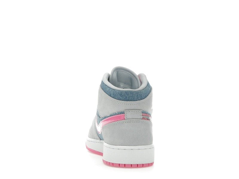 Jordan 1 Mid Denim Sequin (GS)