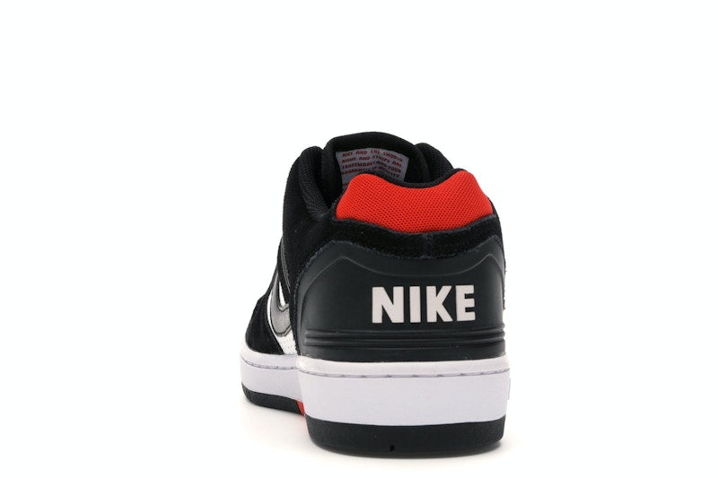 Nike SB Air Force 2 Low Black White Habanero Red