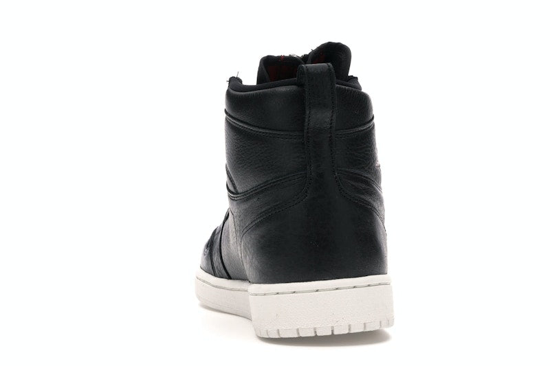 Jordan 1 Retro High Zip Black Gym Red Phantom (Women's)