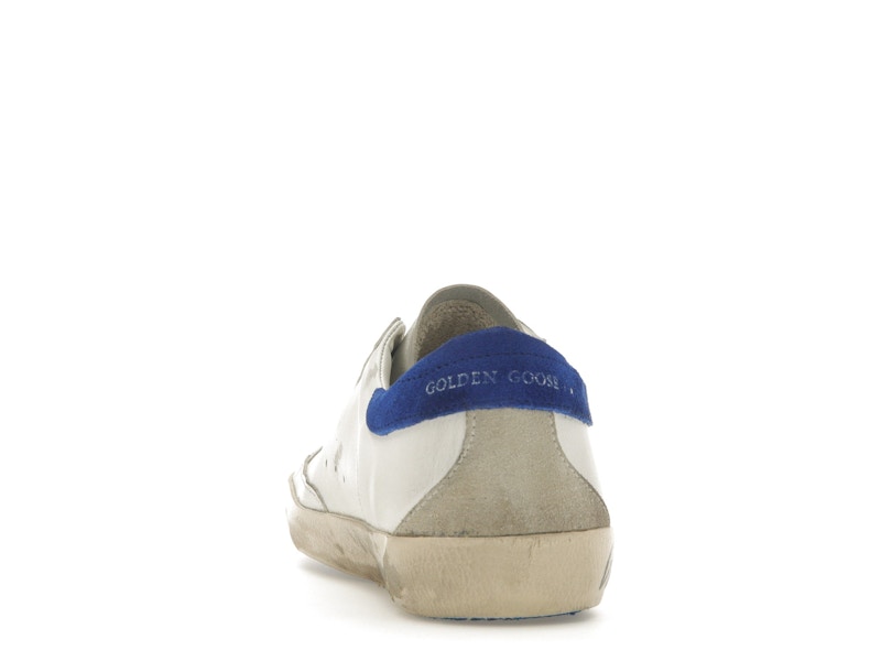 Golden Goose Super-Star White Snake Blue