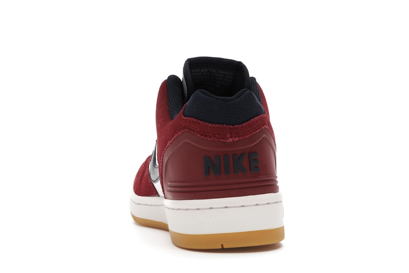 Nike SB Air Force 2 Low Team Red Obsidian