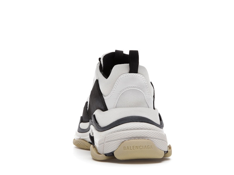 Balenciaga Triple S White Black