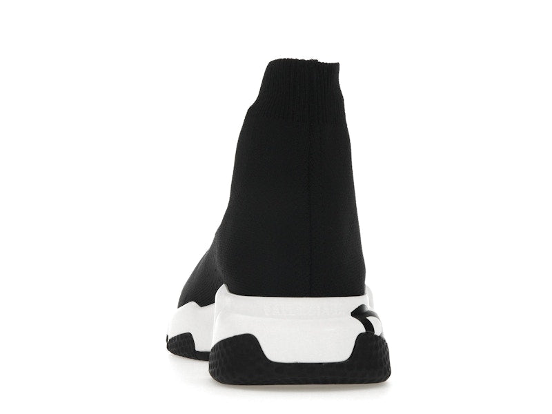 Balenciaga Speed Graffiti Trainers White Black Logo (Women's)
