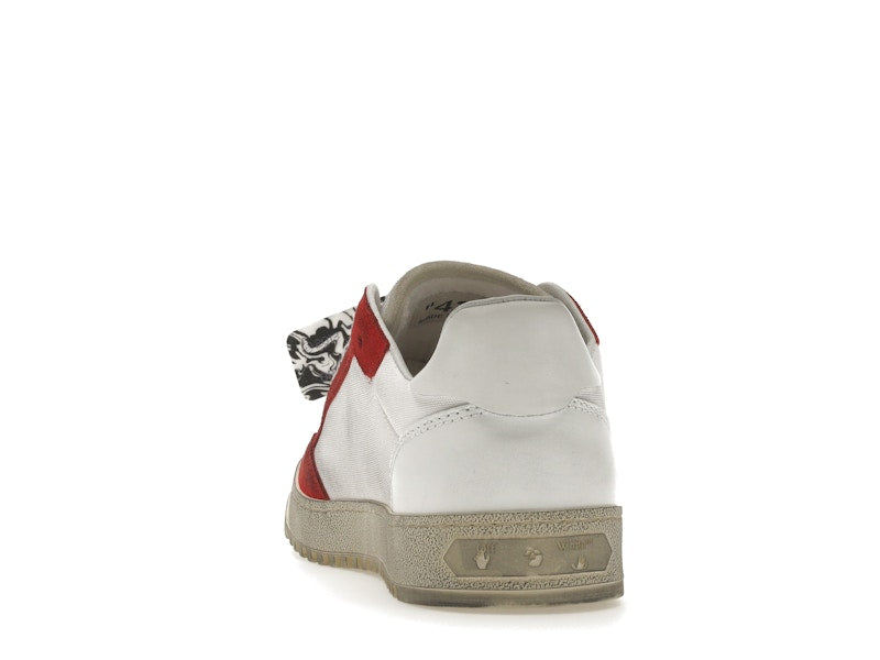 OFF-WHITE Vulcanized 5.0 Low Top White Red