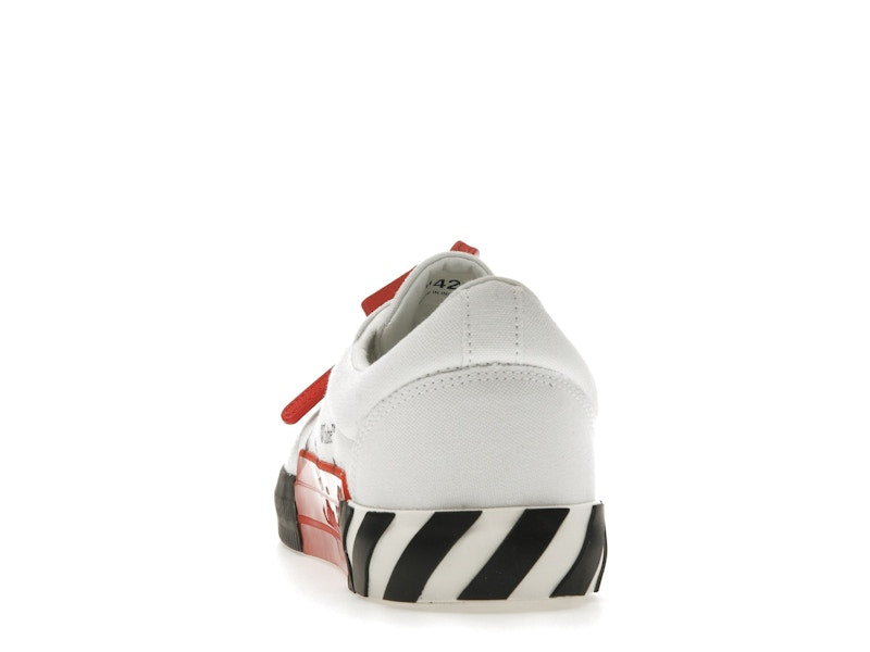 OFF-WHITE Vulcanized Low White Teal Canvas