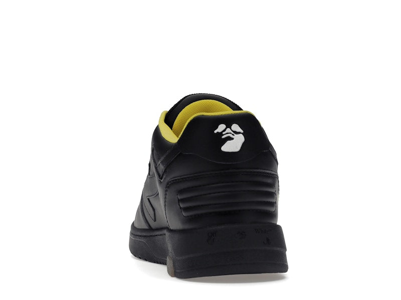 OFF-WHITE Out Of Office "OOO" Low Tops For Walking Black Yellow