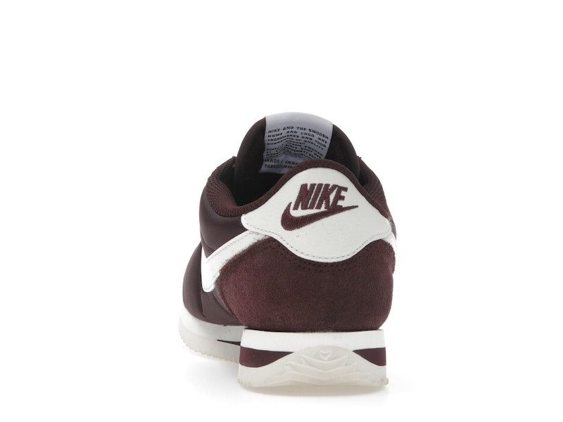 Nike Cortez Textile Burgundy Crush Sail (Women's)