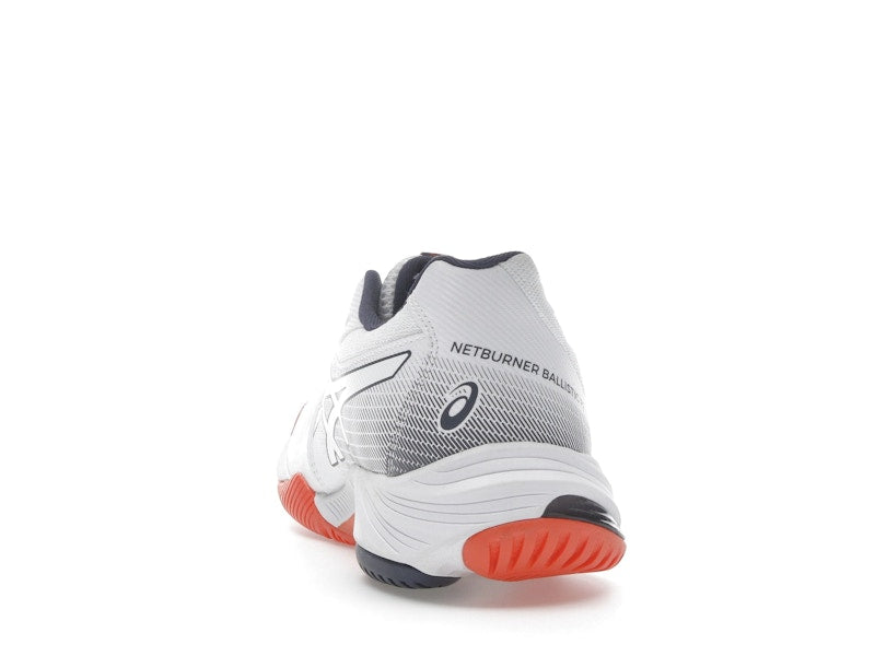 ASICS Netburner Ballistic FF 3 White Indigo Fog