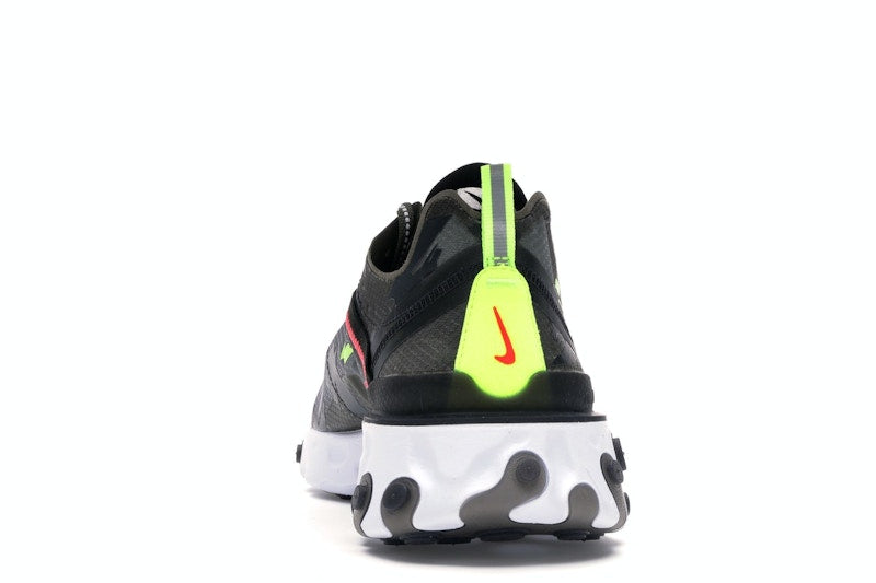 Nike React Element 87 Medium Olive Bright Crimson