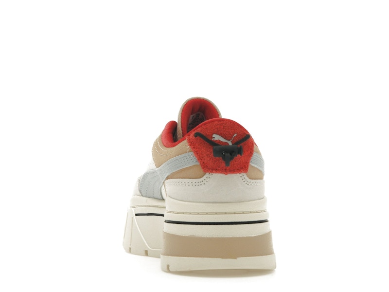 Puma Mayze Stack Retro Grade Vaporous Grey Red