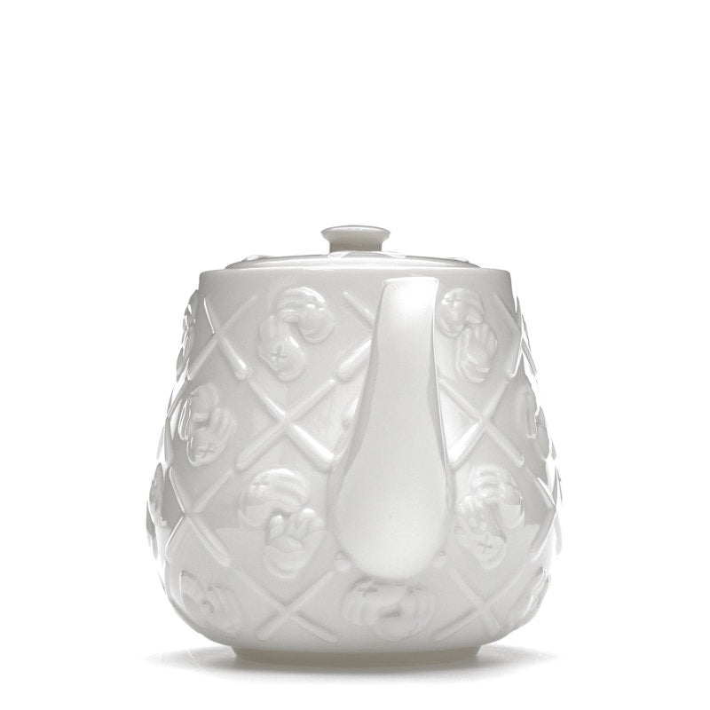 KAWS Ceramic Teapot White