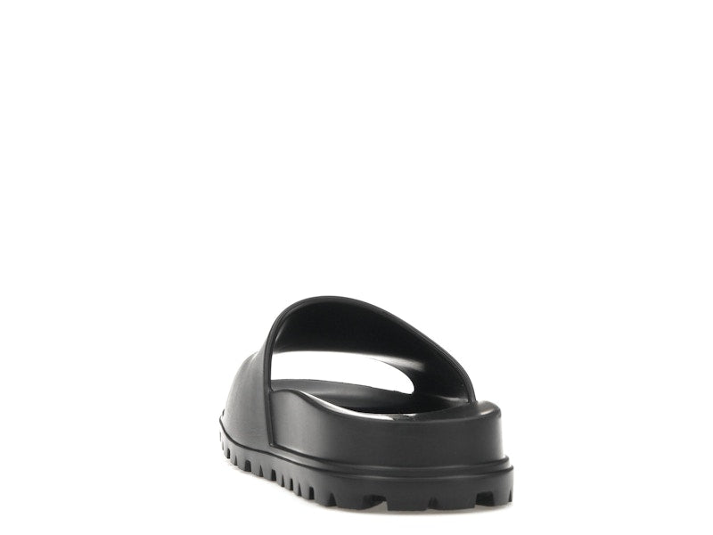 Prada Rubber Slides Black (Men's)