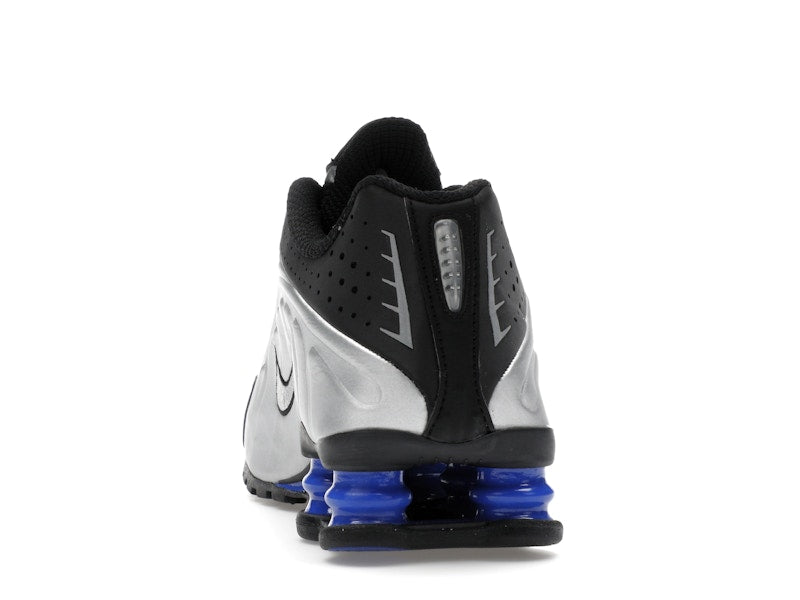 Nike Shox R4 Metallic Silver Black Racer Blue (Women's)