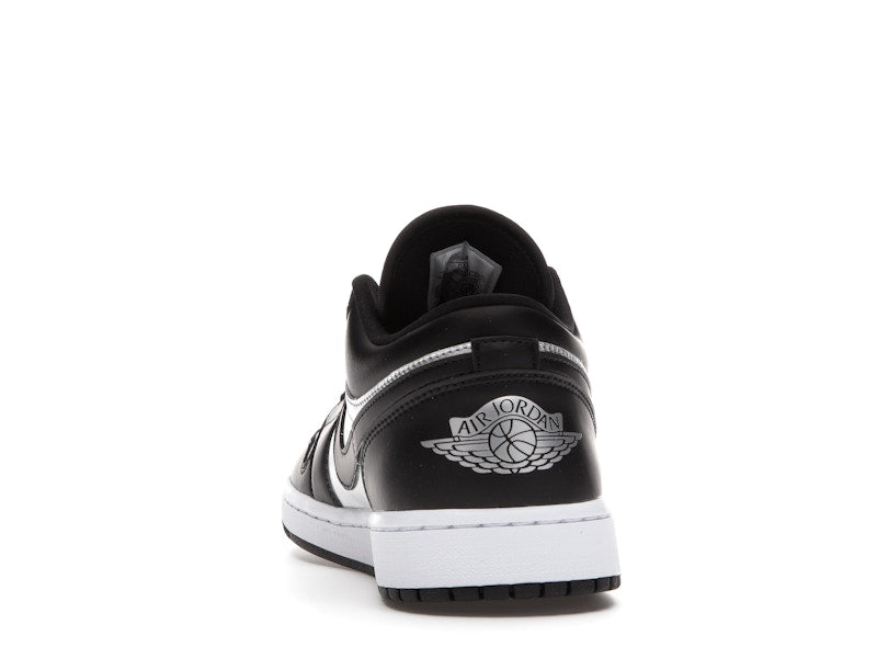 Jordan 1 Low SE Black Metallic Silver (Women's)