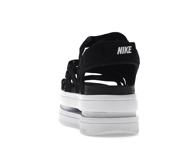 Nike Iconic Classic Sandal Black White White (Women's)