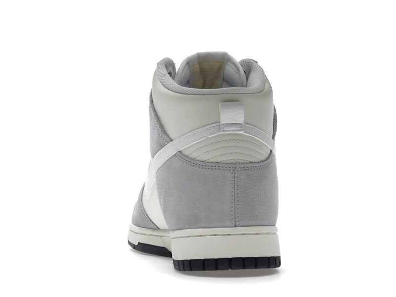 Nike Dunk High Retro Sail Pure Platinum Black White